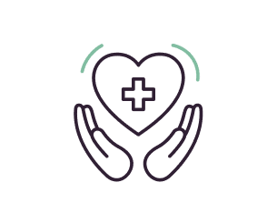 Heart health icon