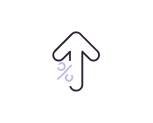 increase arrow